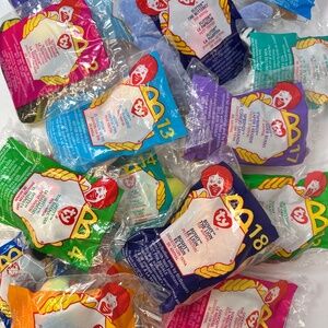 2000 McDonald’s Ty Teenie Beanie Babies COMPLETE SET 1–18 Sealed NIP